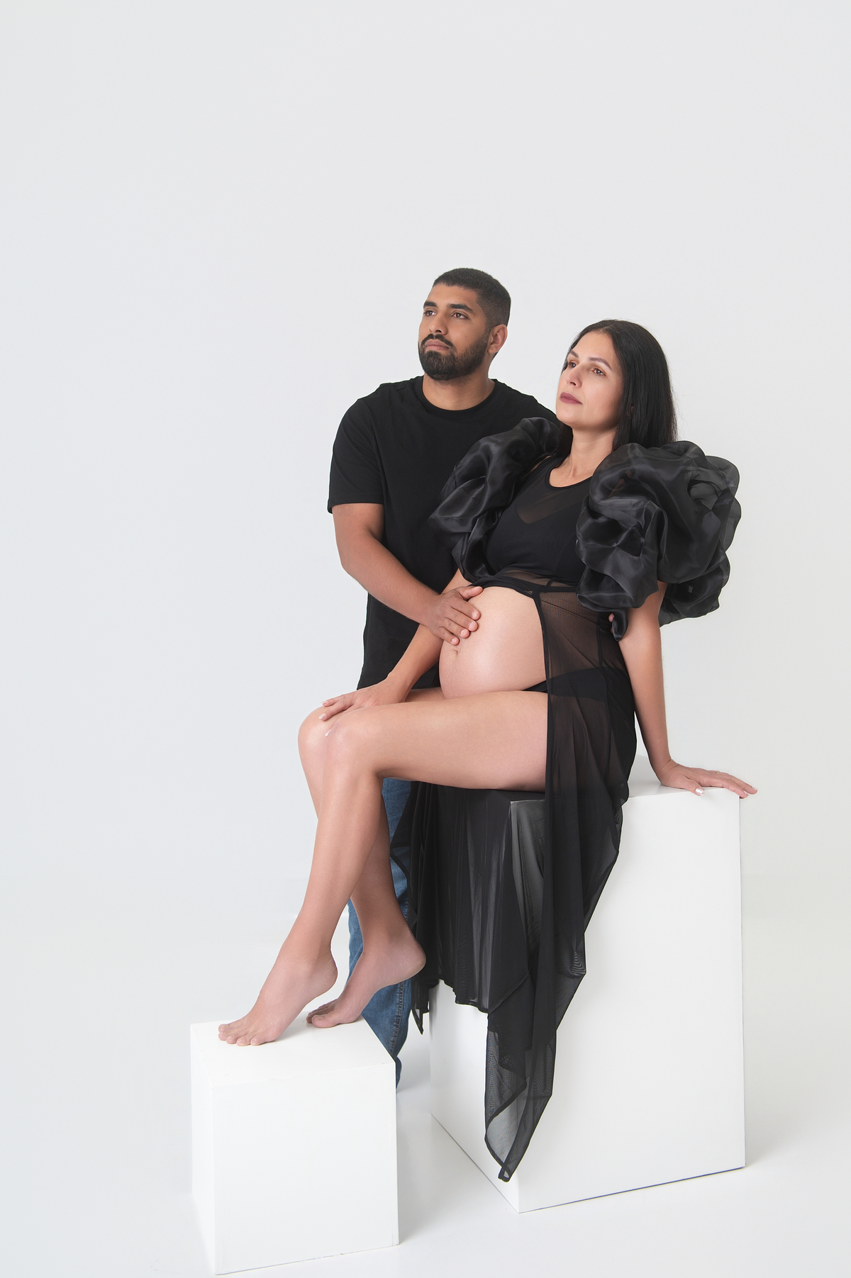 Fotografia Fine Art de maternidade no Algarve