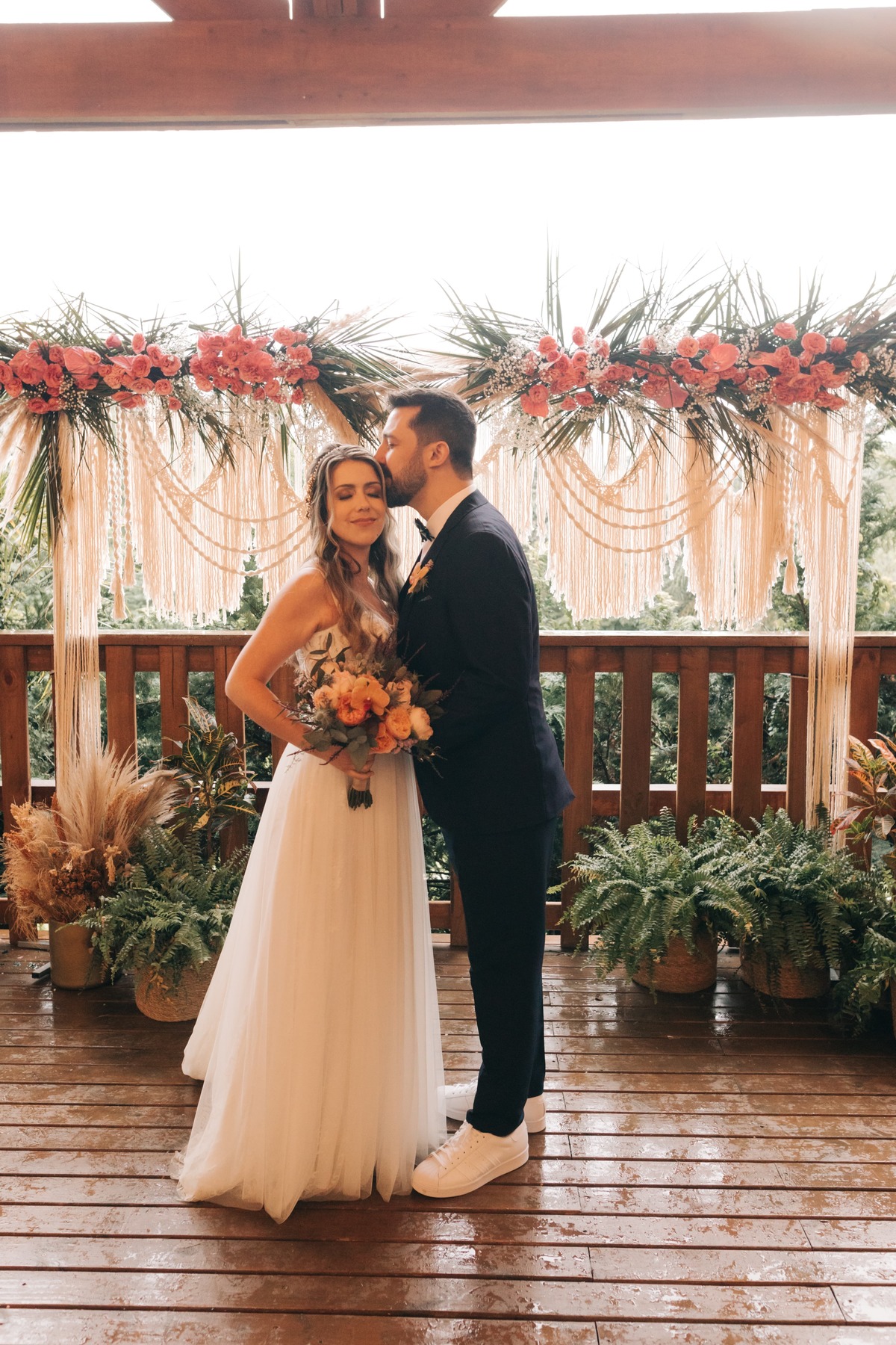 casamento ar livre noiva parana curitiba  villa dei nonni