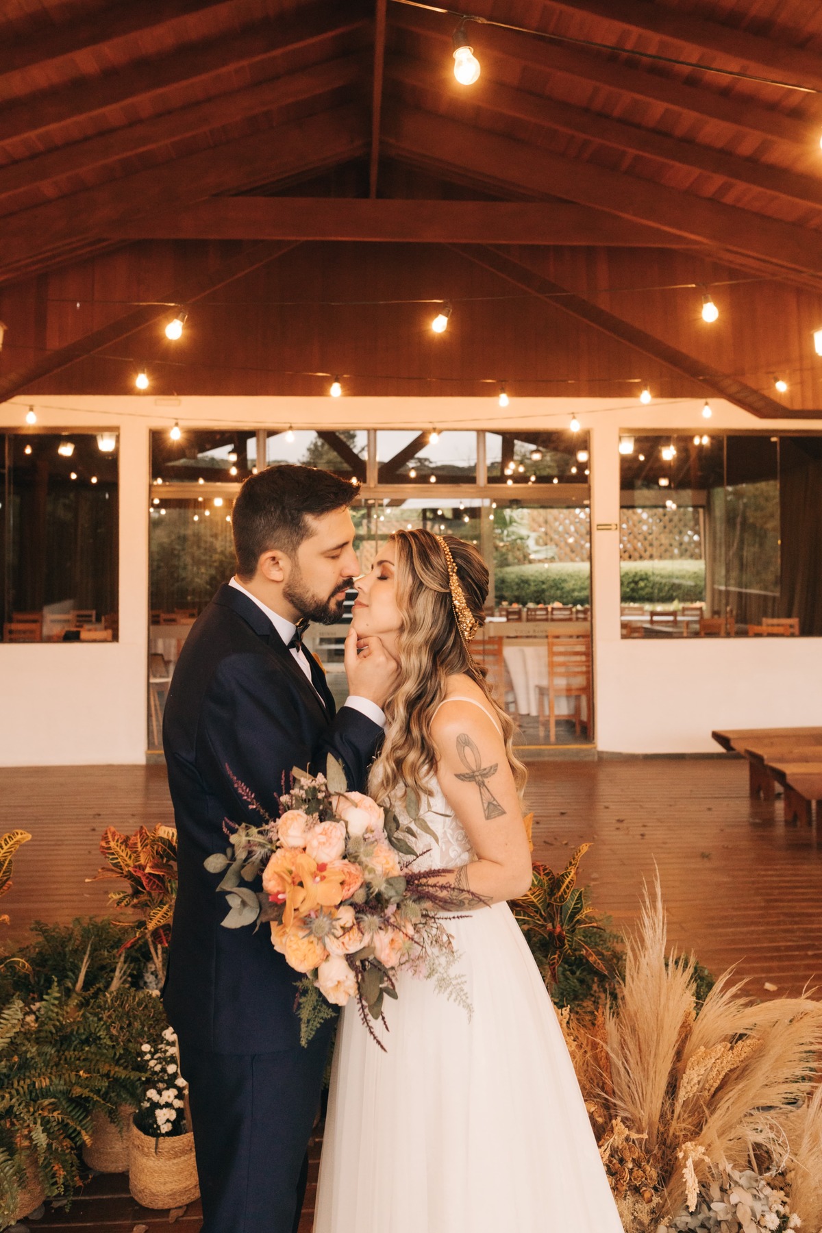casamento ar livre noiva parana curitiba villa dei nonni