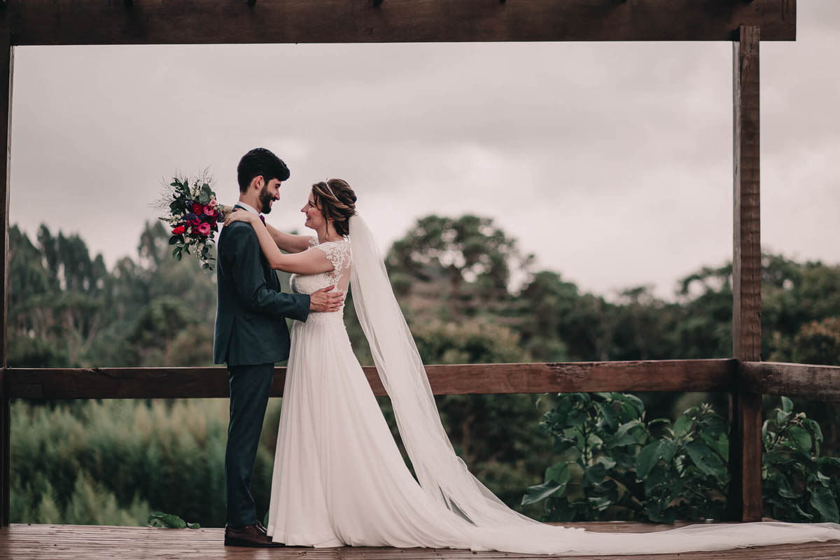 casamento ao ar livre mata nativa colombo