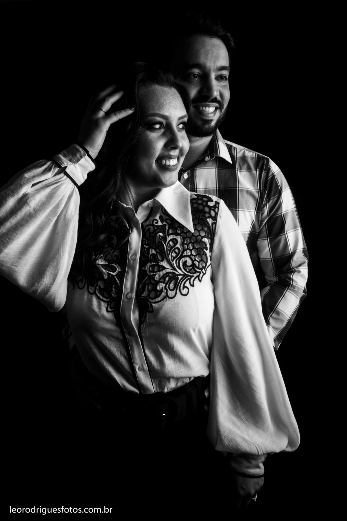 pré wedding no estúdio