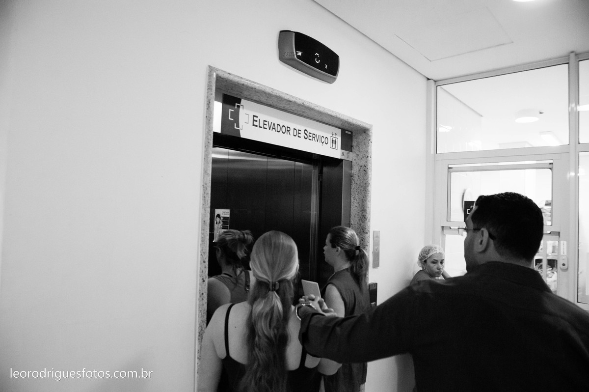 achegadadeanaclaramáriopalmériohospitaluniversitário, Fotos de Parto, Fotos no Hospital