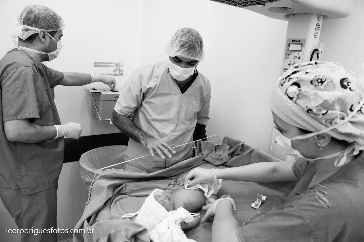 achegadadeanaclaramáriopalmériohospitaluniversitário, Fotos de Parto, Fotos no Hospital