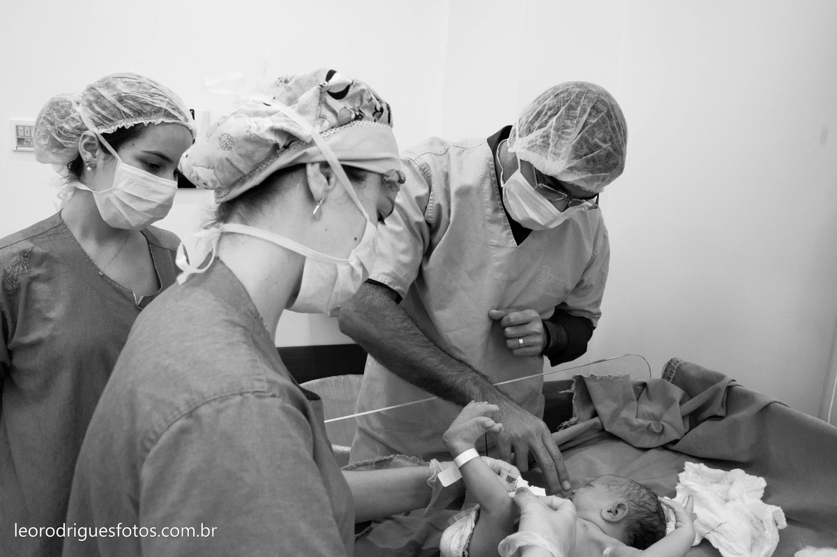 achegadadeanaclaramáriopalmériohospitaluniversitário, Fotos de Parto, Fotos no Hospital