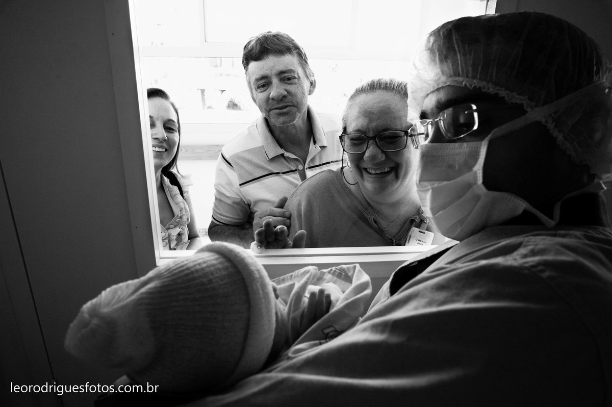 achegadadeanaclaramáriopalmériohospitaluniversitário, Fotos de Parto, Fotos no Hospital