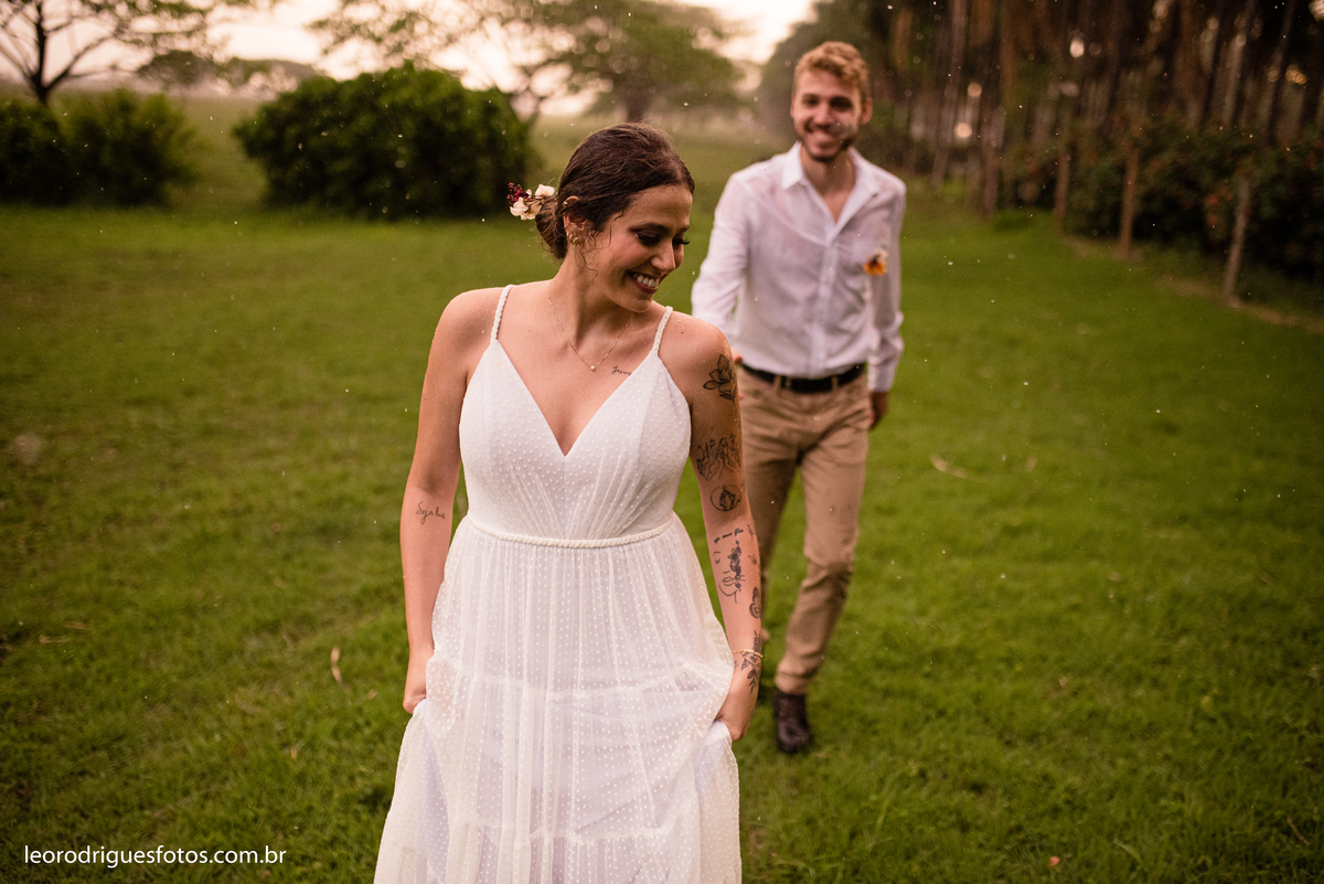 pré wedding na chuva