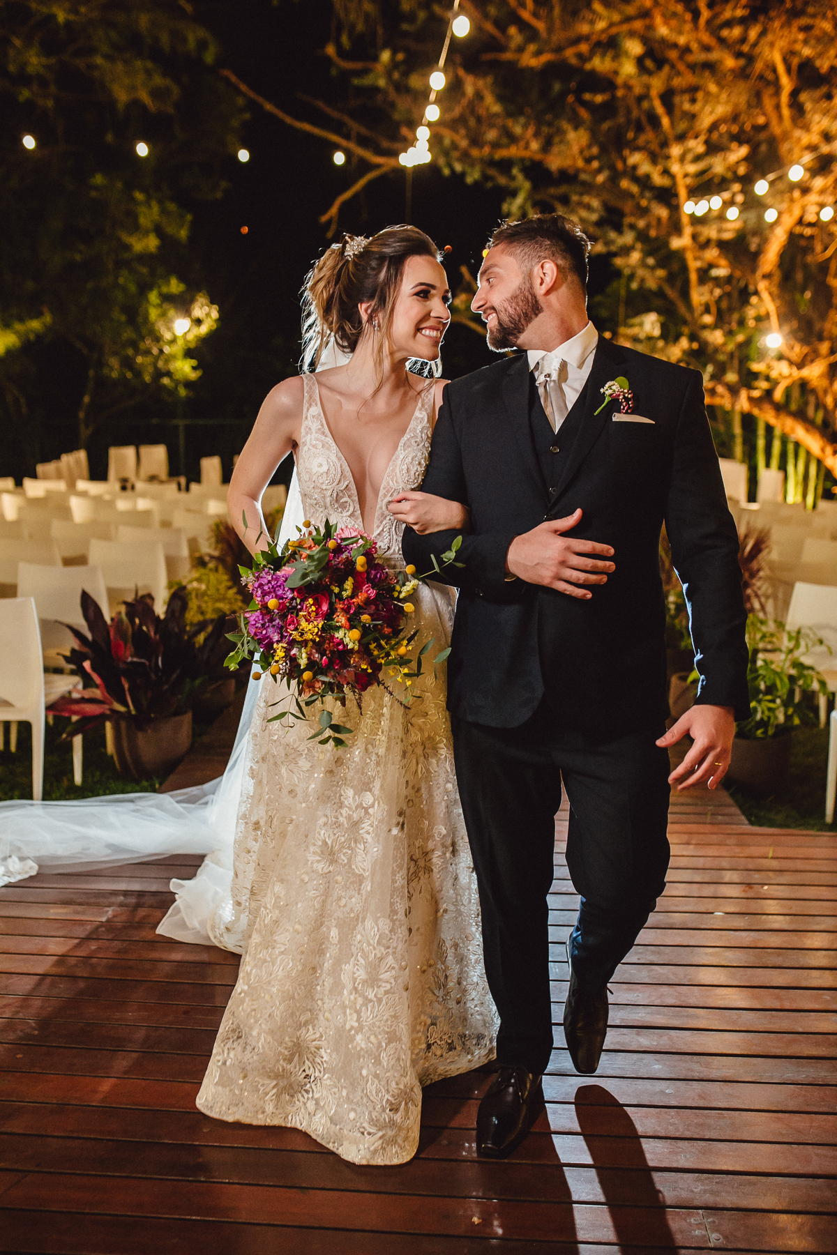 Foto do casal do ensaio de casamento