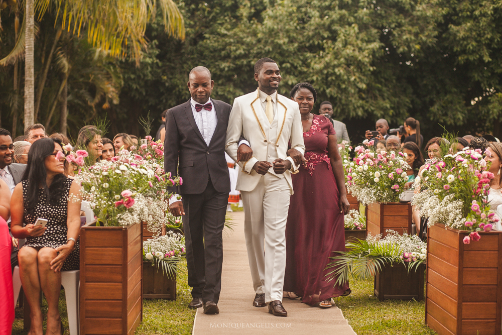 Monique Angelis - Foto casamento em paulínia - Entrada do noivo