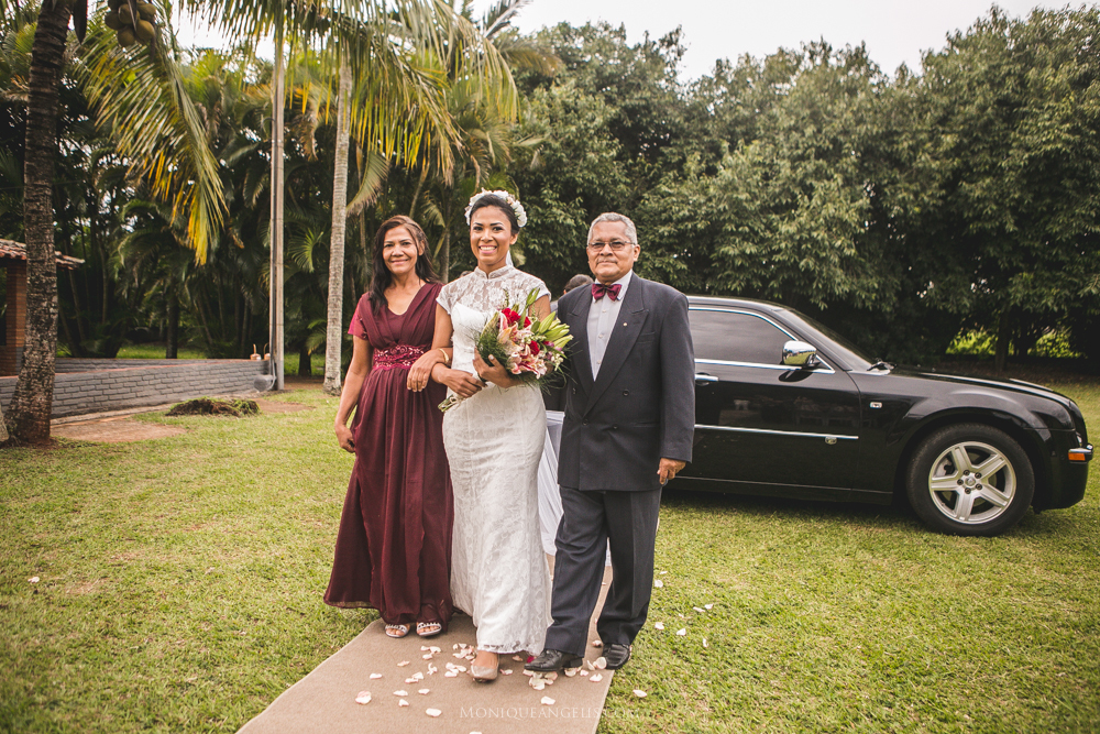 Monique Angelis - Foto casamento em paulínia - entradada noiva