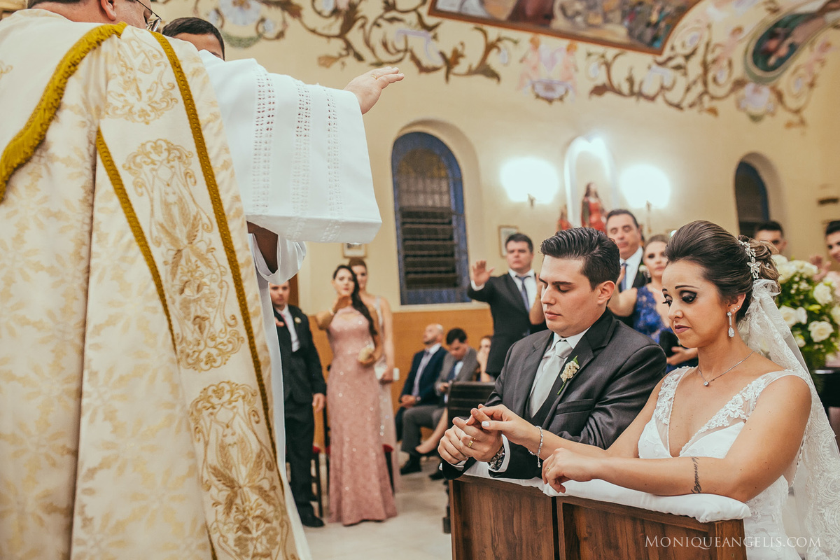 A bênção dos noivos