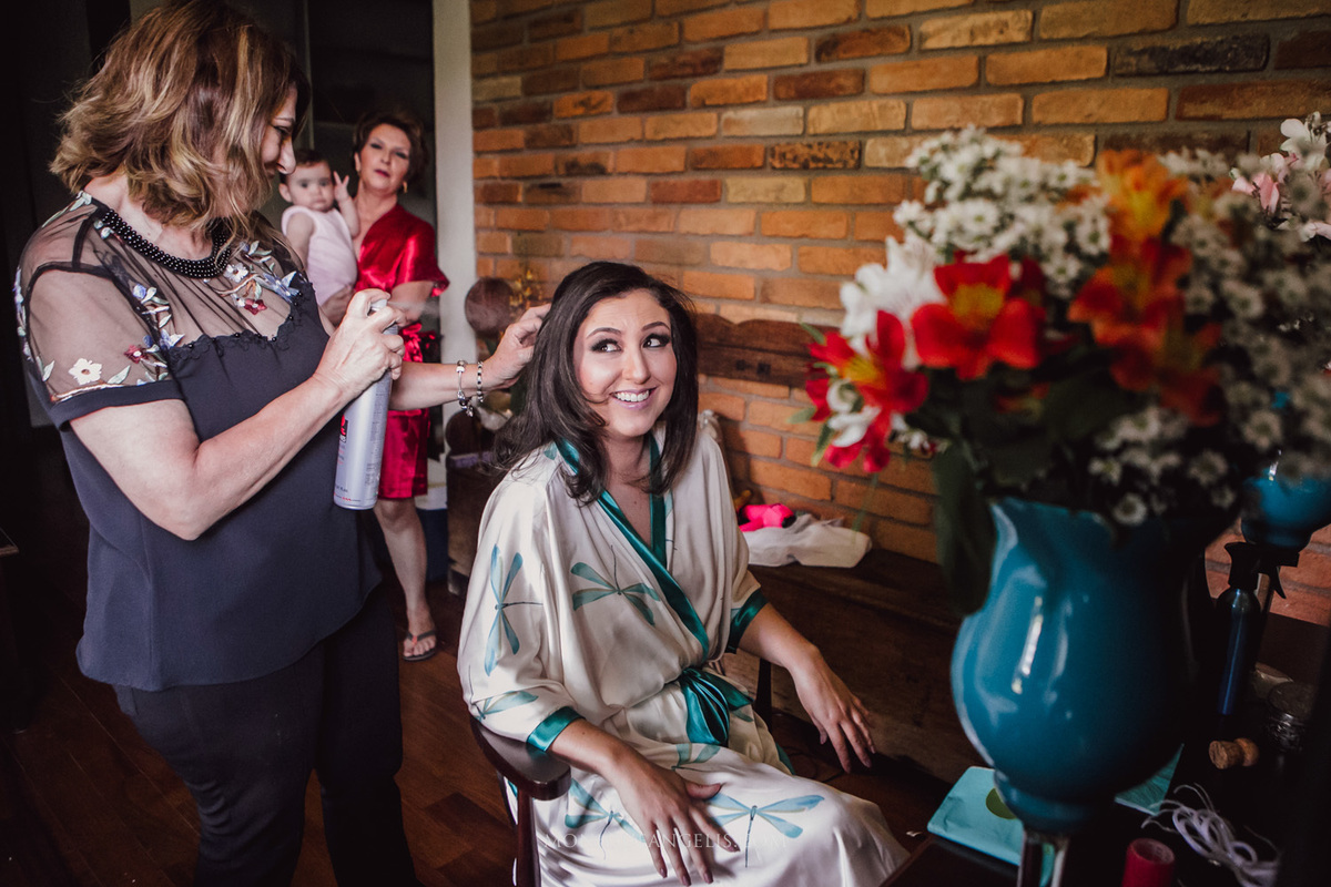 making of da noiva thais por Monique Angelis