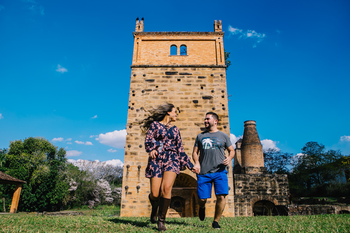 Ensaio Pré-Wedding dos noivos na Fazenda Ipanema SP