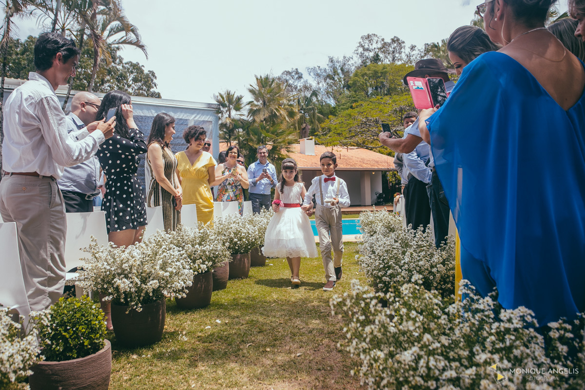 a entrada das alianças