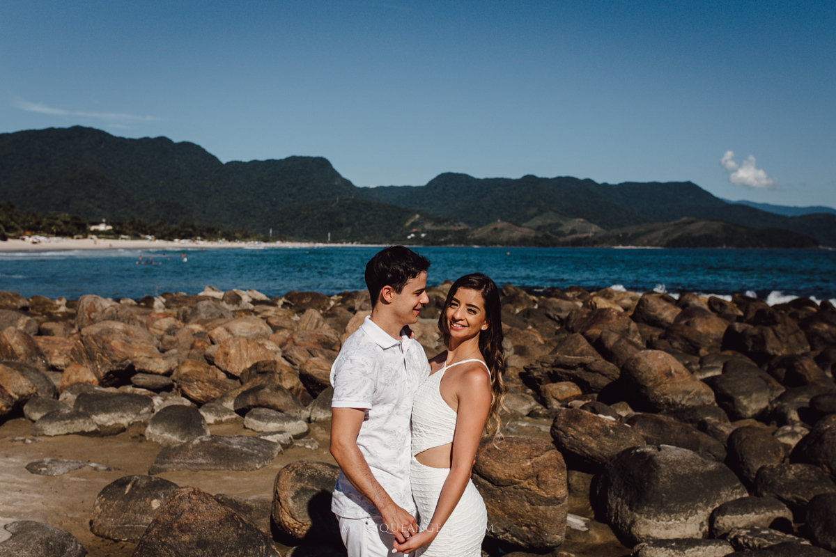 Ensaio pre wedding na praia de Maresias