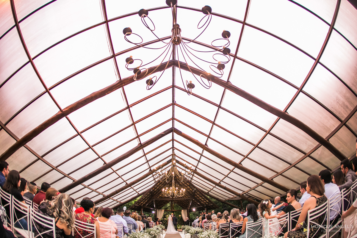 o local da cerimônia do casamento
