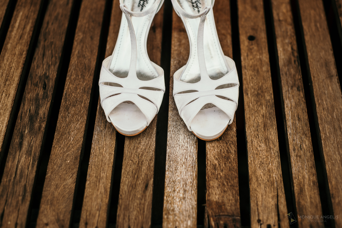 o sapato da noiva