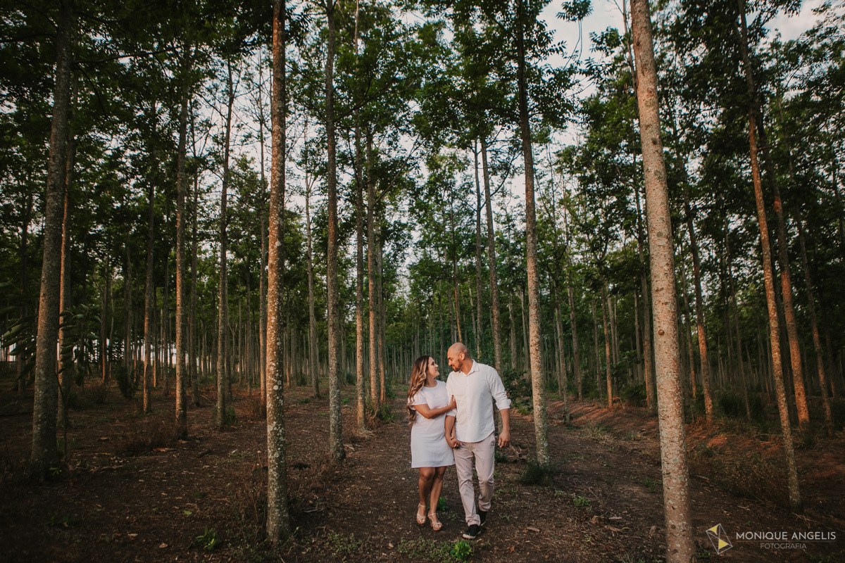 Ensaio Pre Wedding de casal de noivos em Holambra SP. Casal de noivos juntos nos eucaliptos
