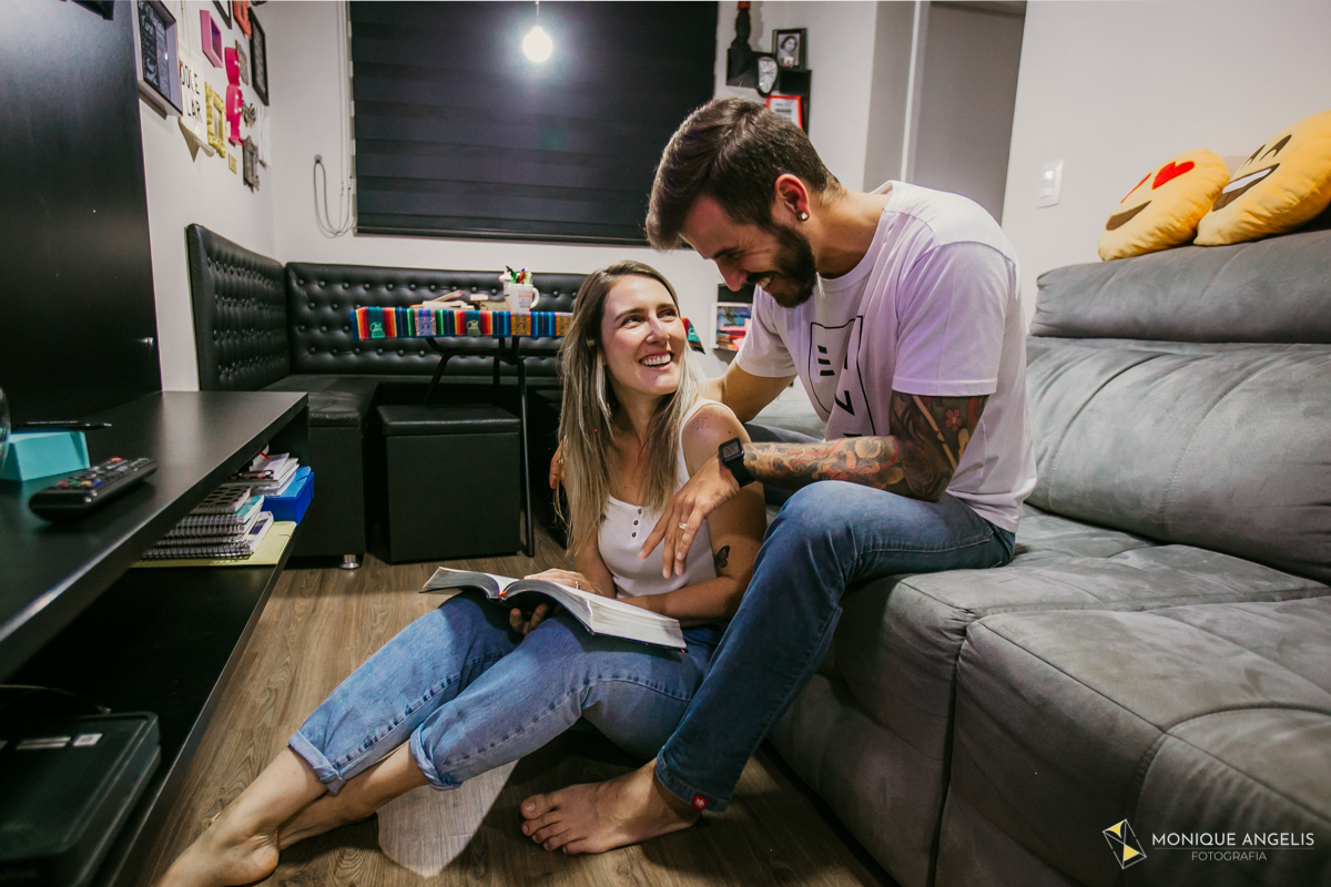 Ensaio fotográfico quarentena fique em casa 