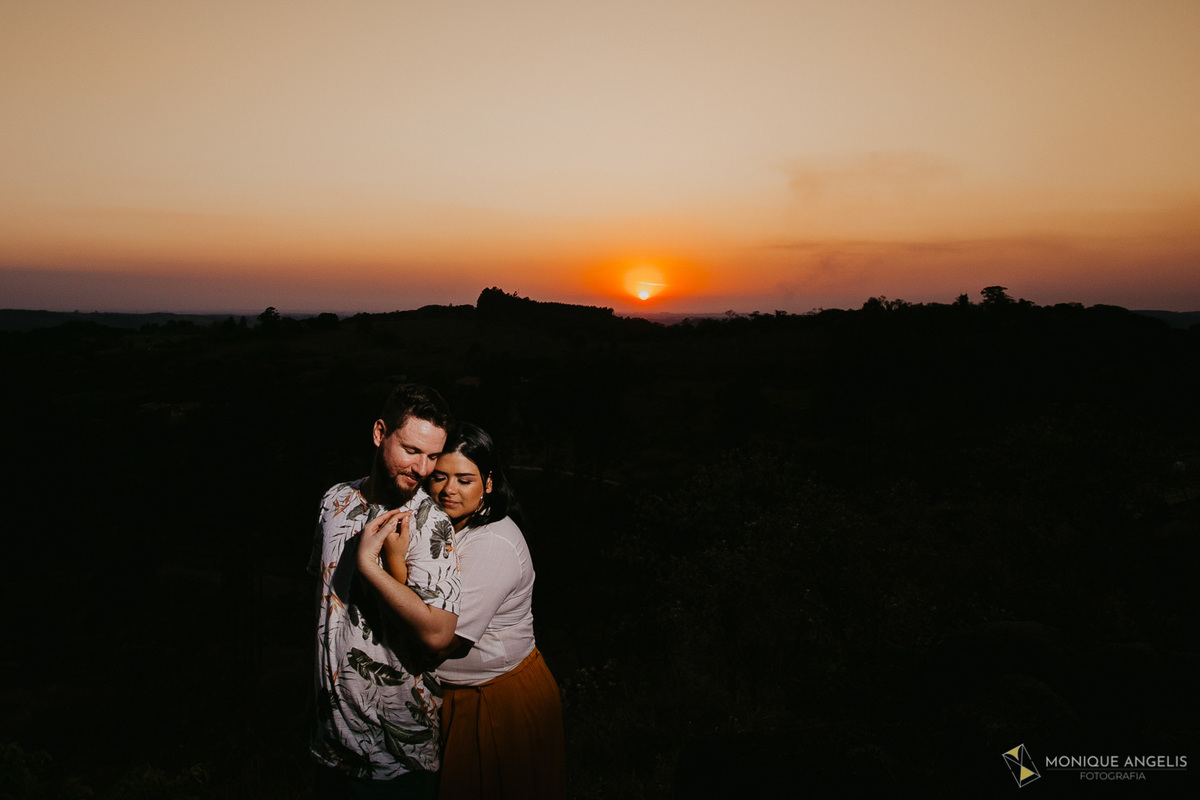 Ensaio Bodas de Papel realizado no Pico das Cabras em Campinas SP