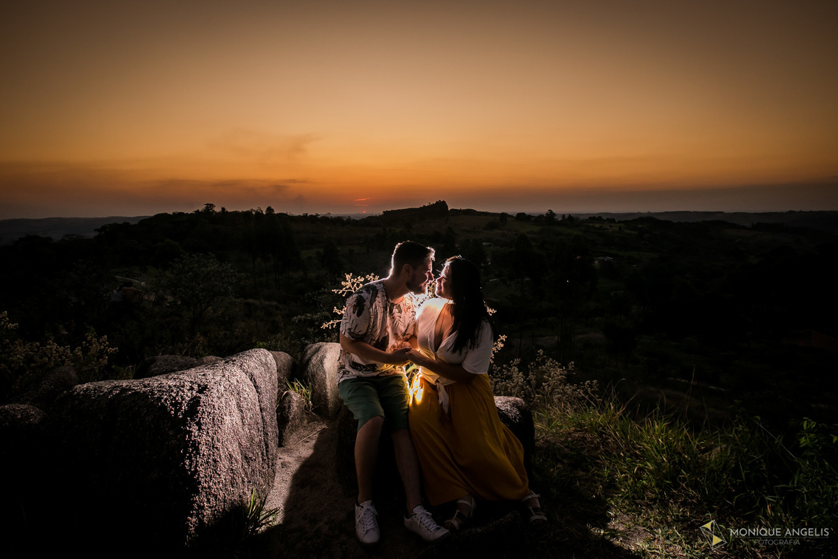 Ensaio Bodas de Papel realizado no Pico das Cabras em Campinas SP