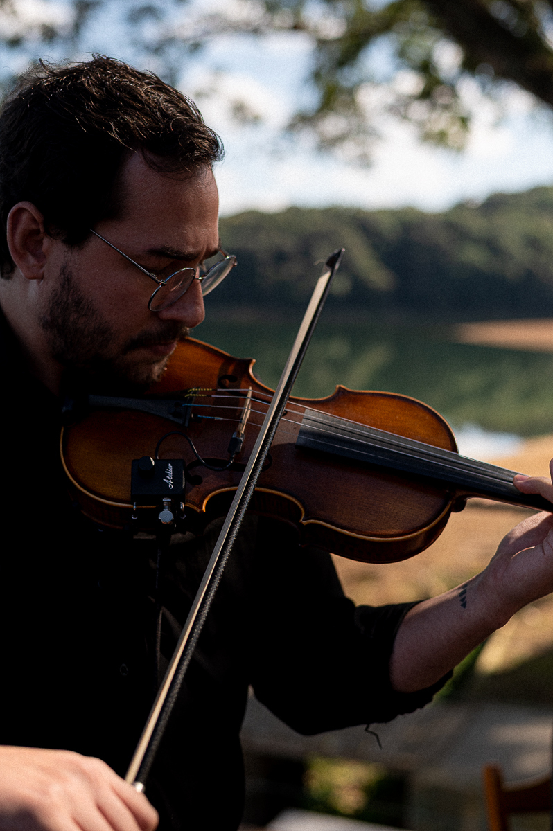 violino para a entrada da noiva