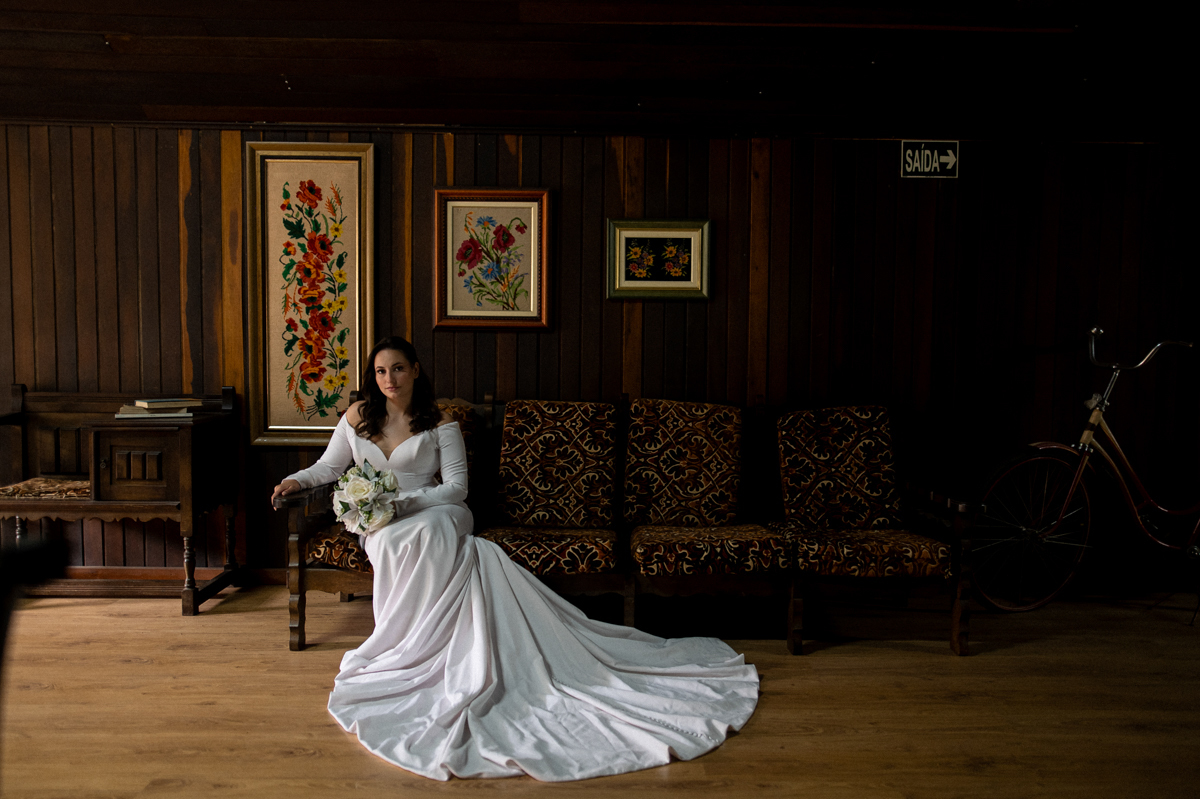 Noiva elegante