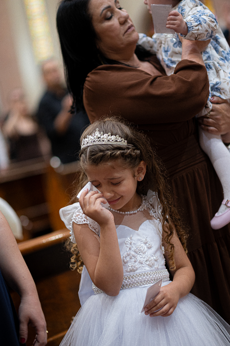 filha chorando