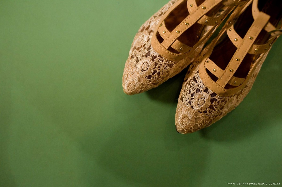 sapatos da noiva