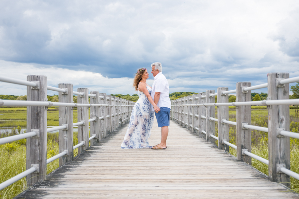milford ct beach wedding anniversary photo