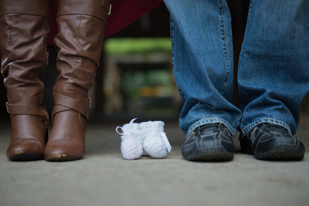 maternity pic farm red dress mother and father  maternity pictures farm shoes oxford Connecticut