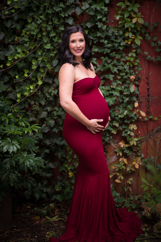 maternity pic farm red dress mother and father  maternity pictures farm red dress oxford Connecticut
