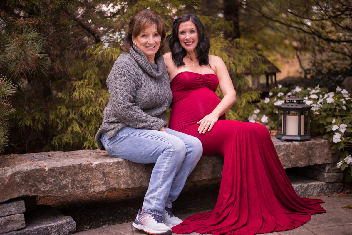 maternity pic farm red dress mother and father  maternity pictures farm red dress oxford Connecticut