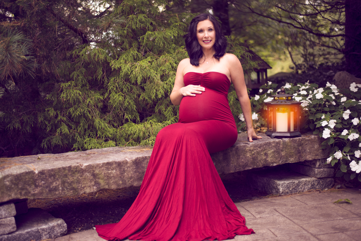 maternity pic farm red dress mother and father  maternity pictures farm red dress oxford Connecticut