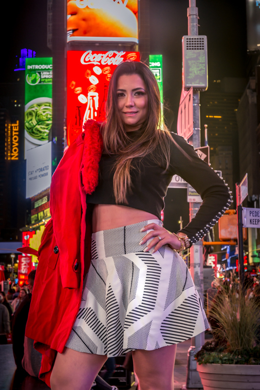 new york Model photoshoot brooklyn bridge dumbo