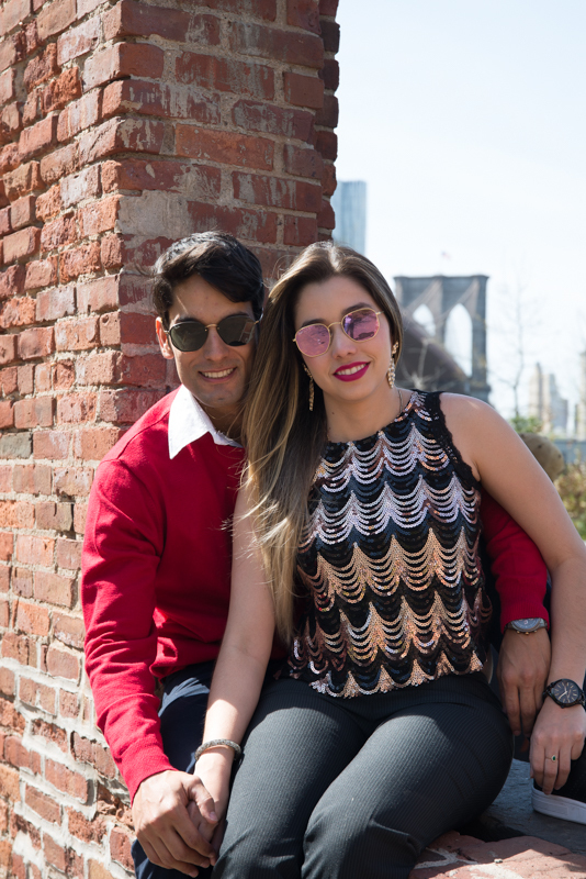 brooklyn bridge Dumbo couple photography  NYC new york