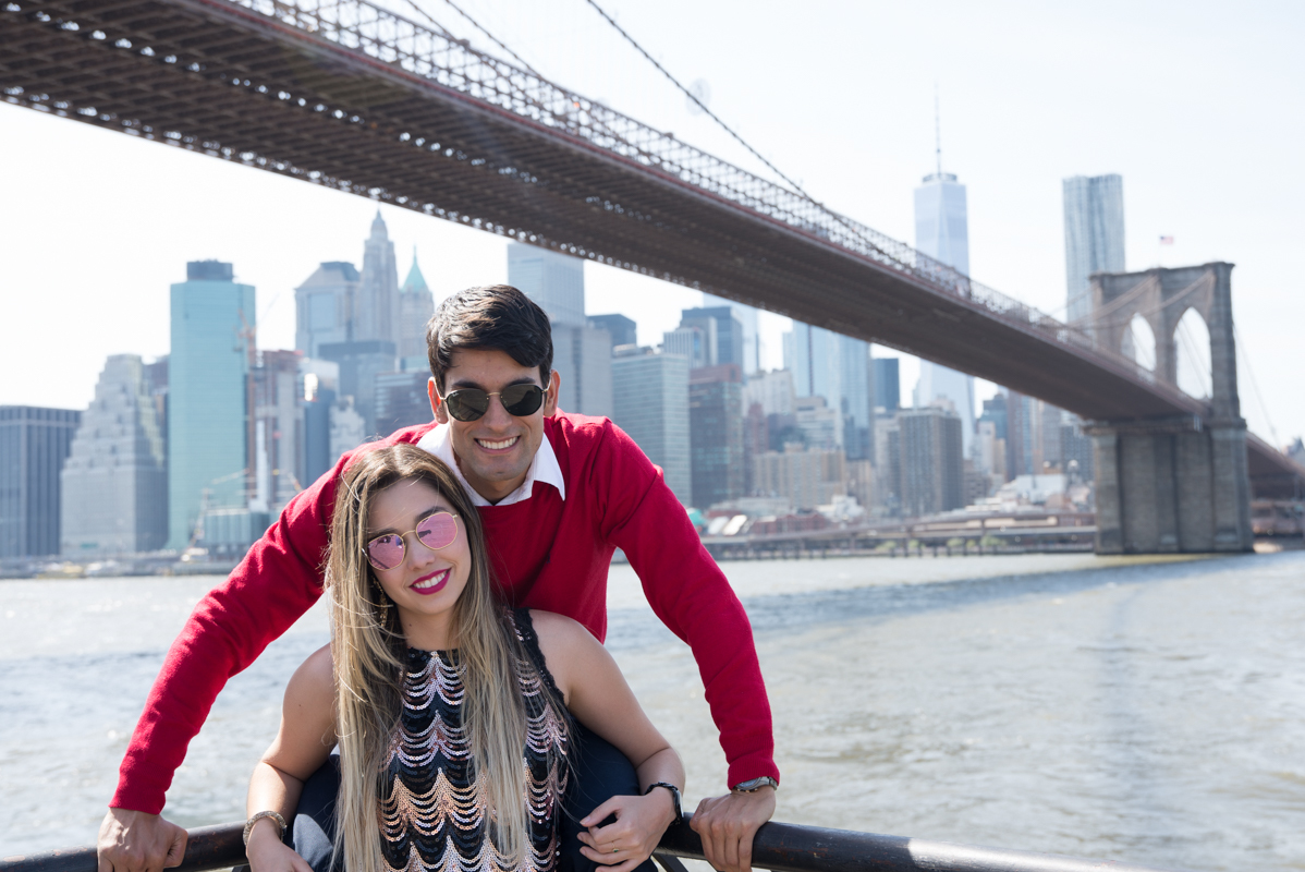 brooklyn bridge Dumbo couple photography  NYC new york