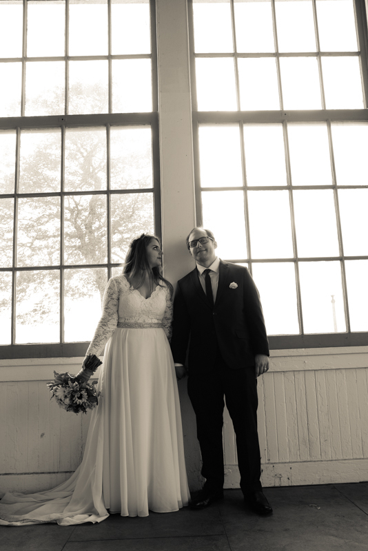 wedding bride and groom  carousel black and white new haven Connecticut 