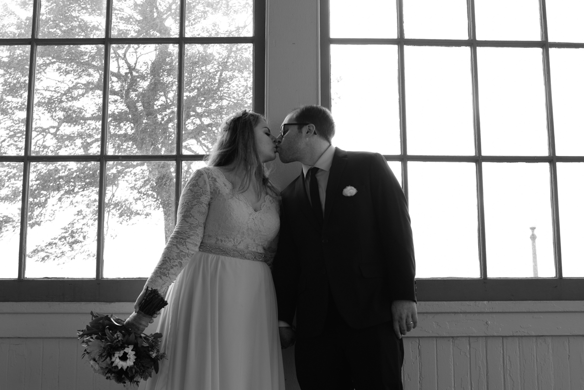 wedding bride and groom  carousel black and white new haven Connecticut 