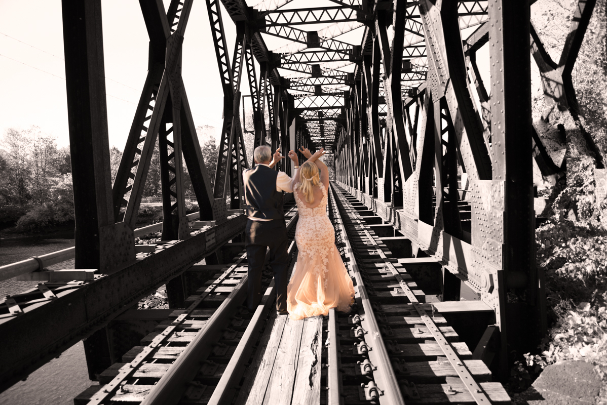 wedding old people train connecticut