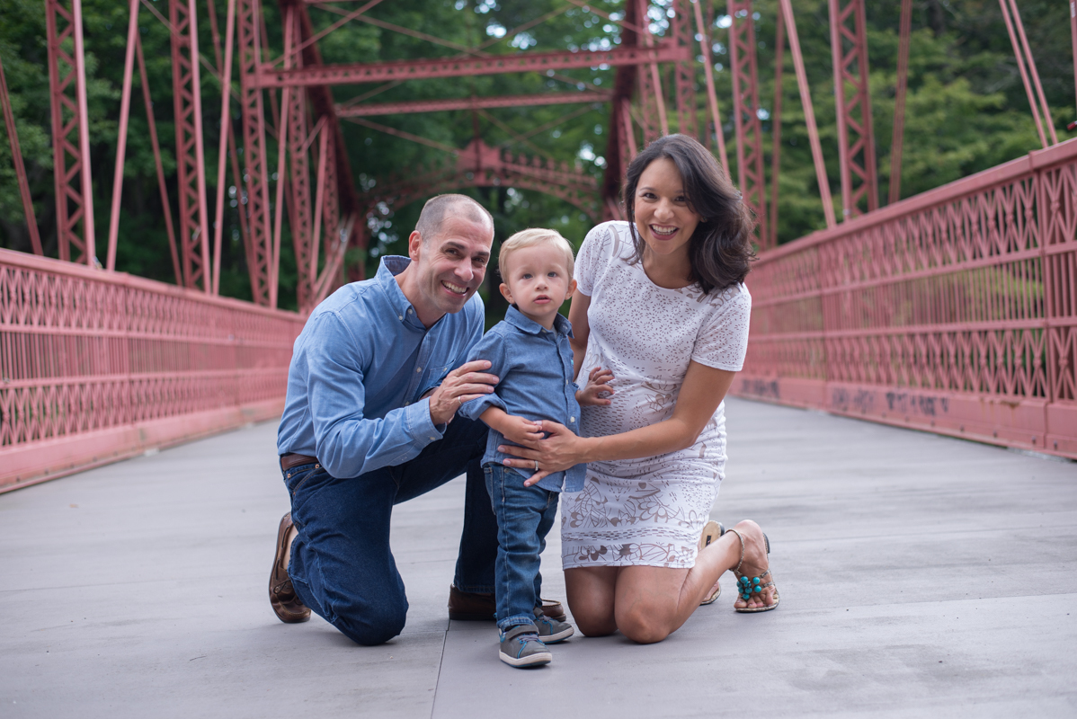 pregnancy photoshoot white dress park Danbury Ct
lovers bridge 
bid brother
 maternity photographer in ct