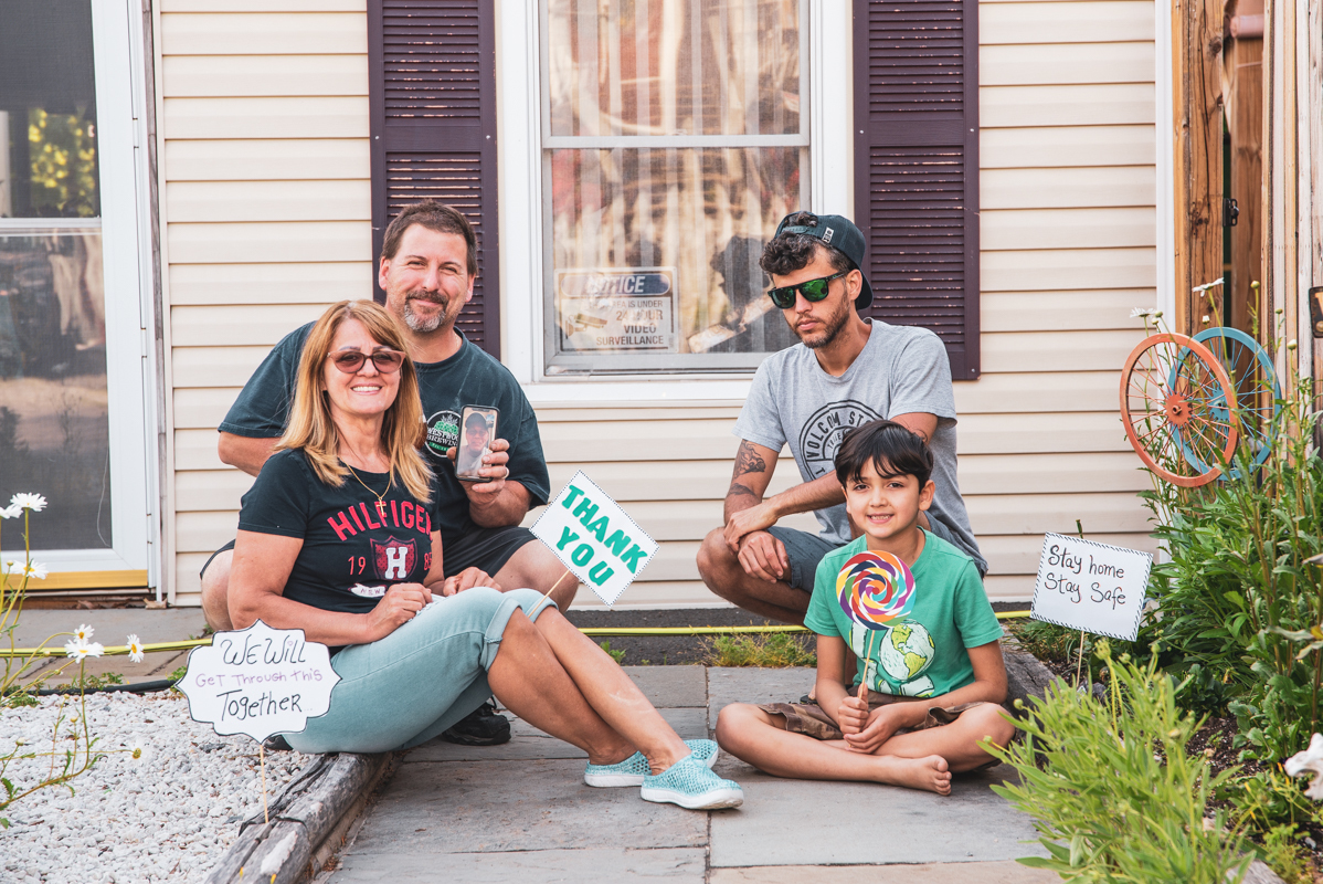 front porch photoshoot seymour, CT
coronavirus 
covid 19
connecticut