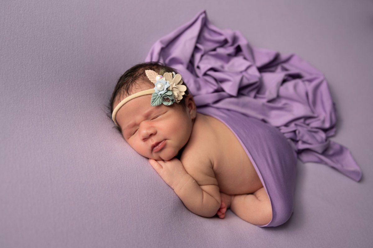 newborn photo
purple background girl 
Vanessa Trettel Photography
Ansonia, CT
