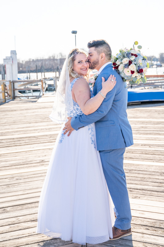 wedding photo
first look in the marine 
Vanessa Trettel Photography