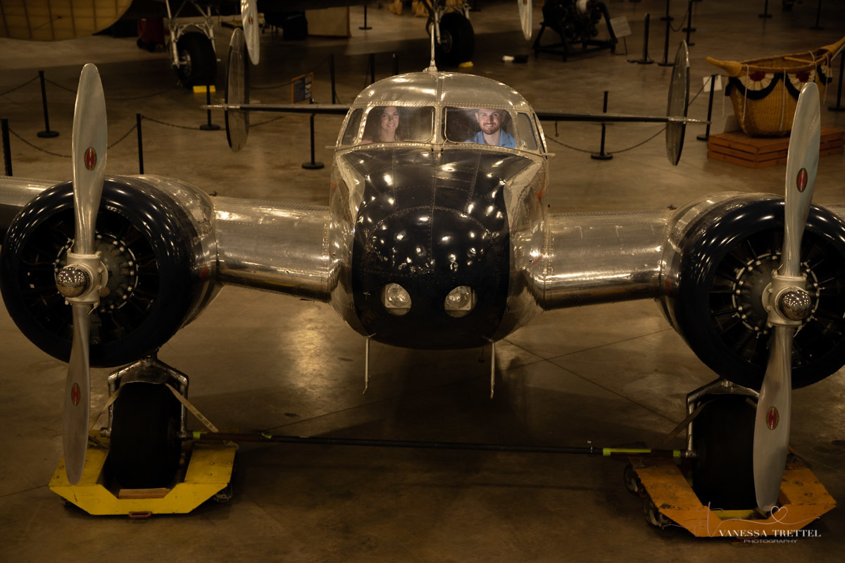 airplane engagement photo
New England Air Museum
engagement photographer
engagement photography airplane
Vanessa Trettel Photography