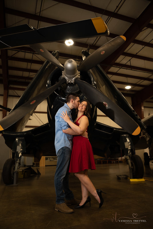 airplane engagement photo
New England Air Museum
engagement photographer
engagement photography airplane
Vanessa Trettel Photography