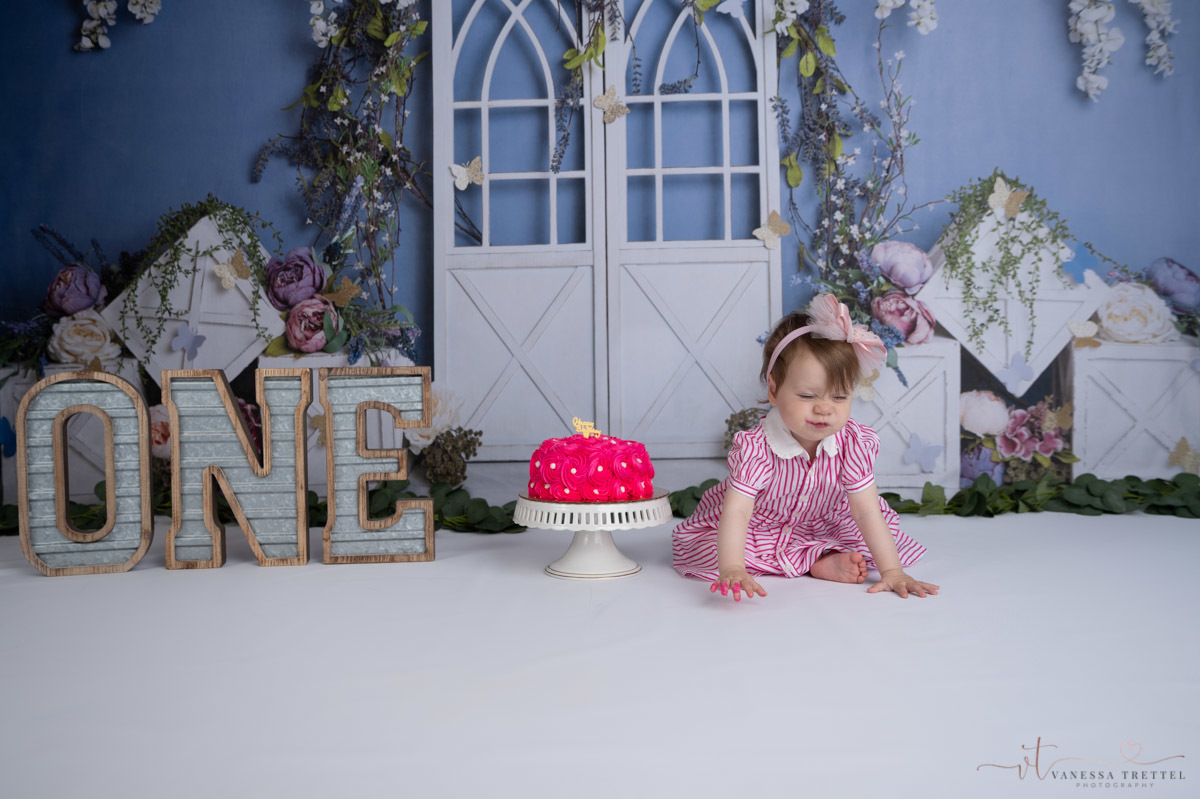 girl smash cake photos
smash cake photographer
one year photos
kids photographer
child photography
cake smash photography
1st birthday photoshoot
Vanessa Trettel Photography
princess smash cake