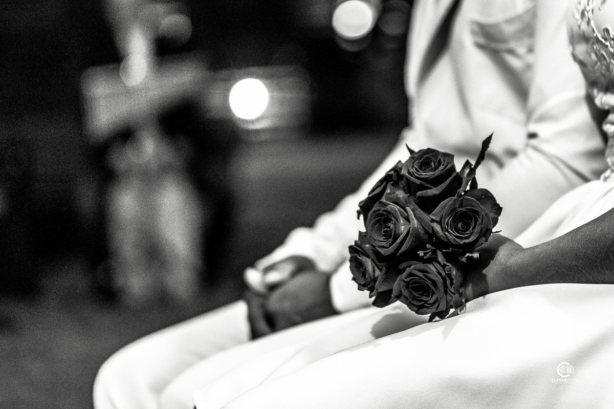 Buque mais que especial de uma noiva