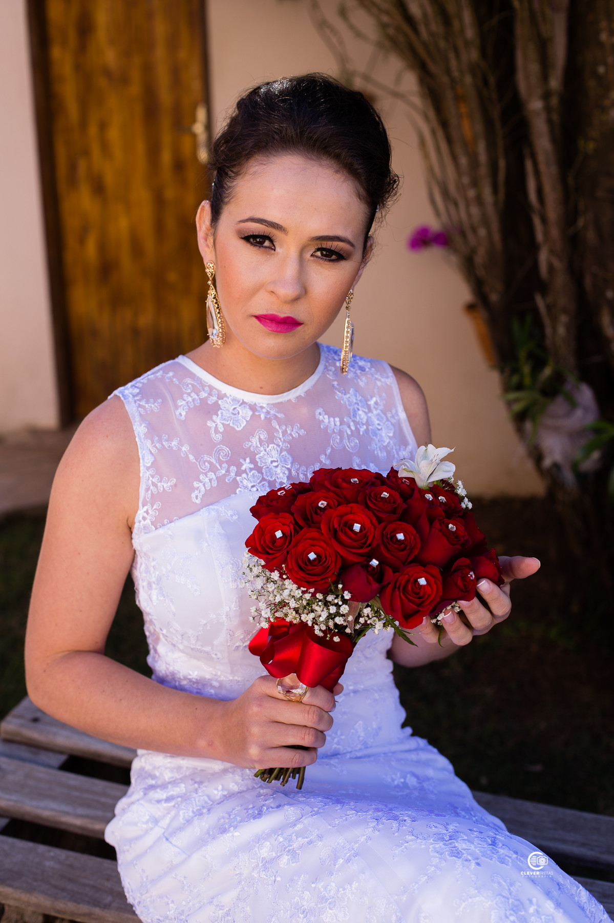 buquê de flores fotografia da nova linda