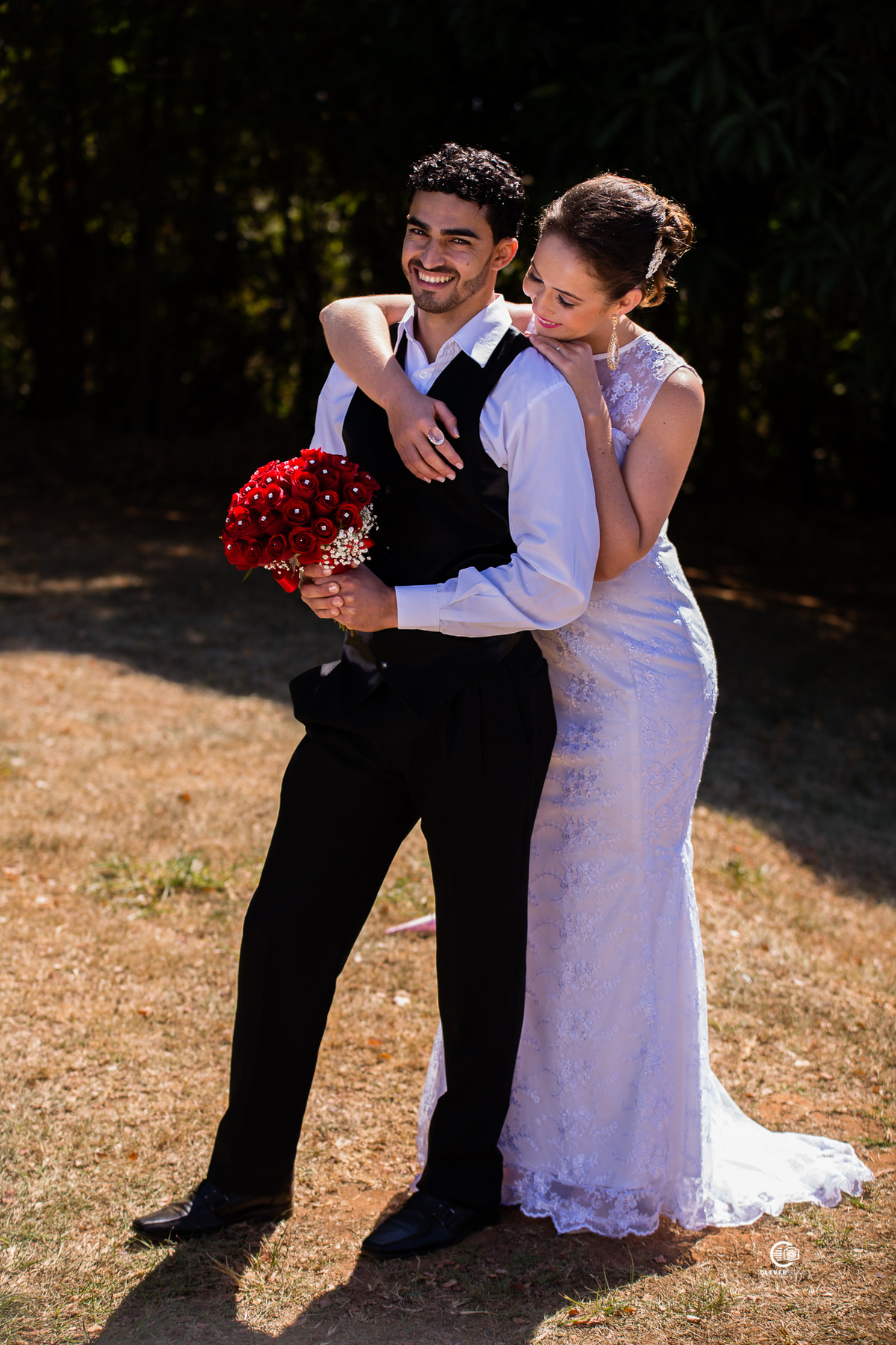 Fotografia de casamento, Noiva e Noivo Momento único para os noivos, Casamento realizado em Campo Verde MT