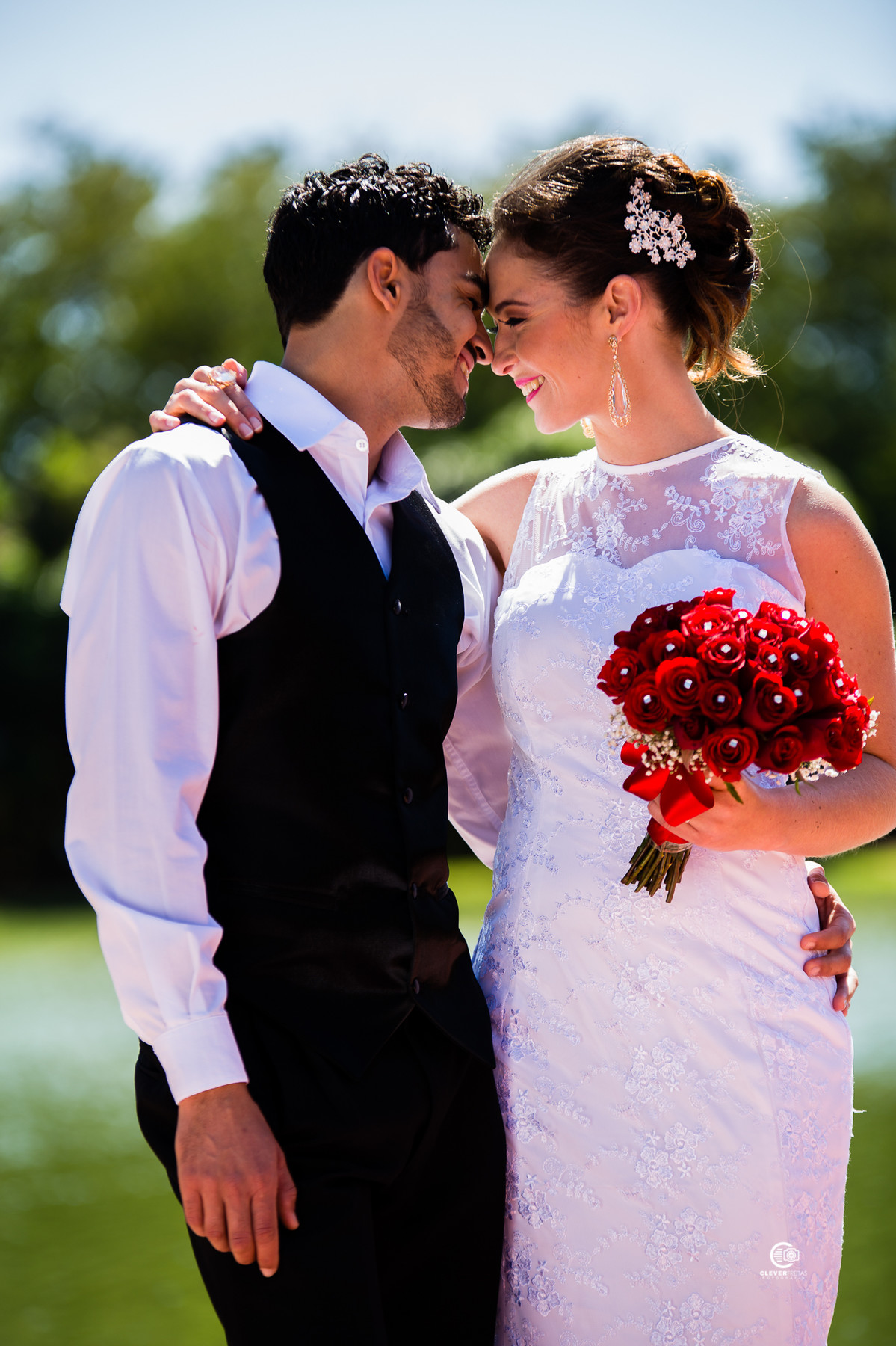 Fotografia de casamento, Noiva e Noivo Momento único para os noivos, Casamento realizado em Campo Verde MT